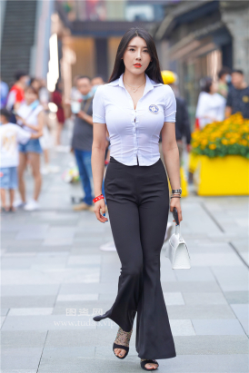 编码2221黑色紧身裤职业装