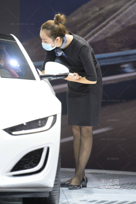 2020成都车展√路虎黑丝销售（25423-3