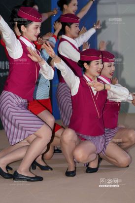25机场展-CZ空姐专场近距离展示全时期制服秀-大亮点难得