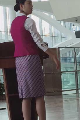 4k 南航贵宾室实习空乘肉丝美腿2 5min