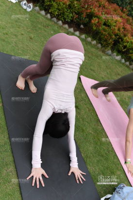 【咔喳赛帖】玫瑰色瑜伽裤
