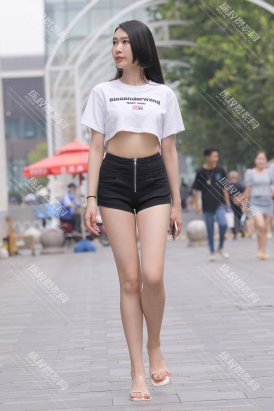 【M1058】黑色热裤美腿美女